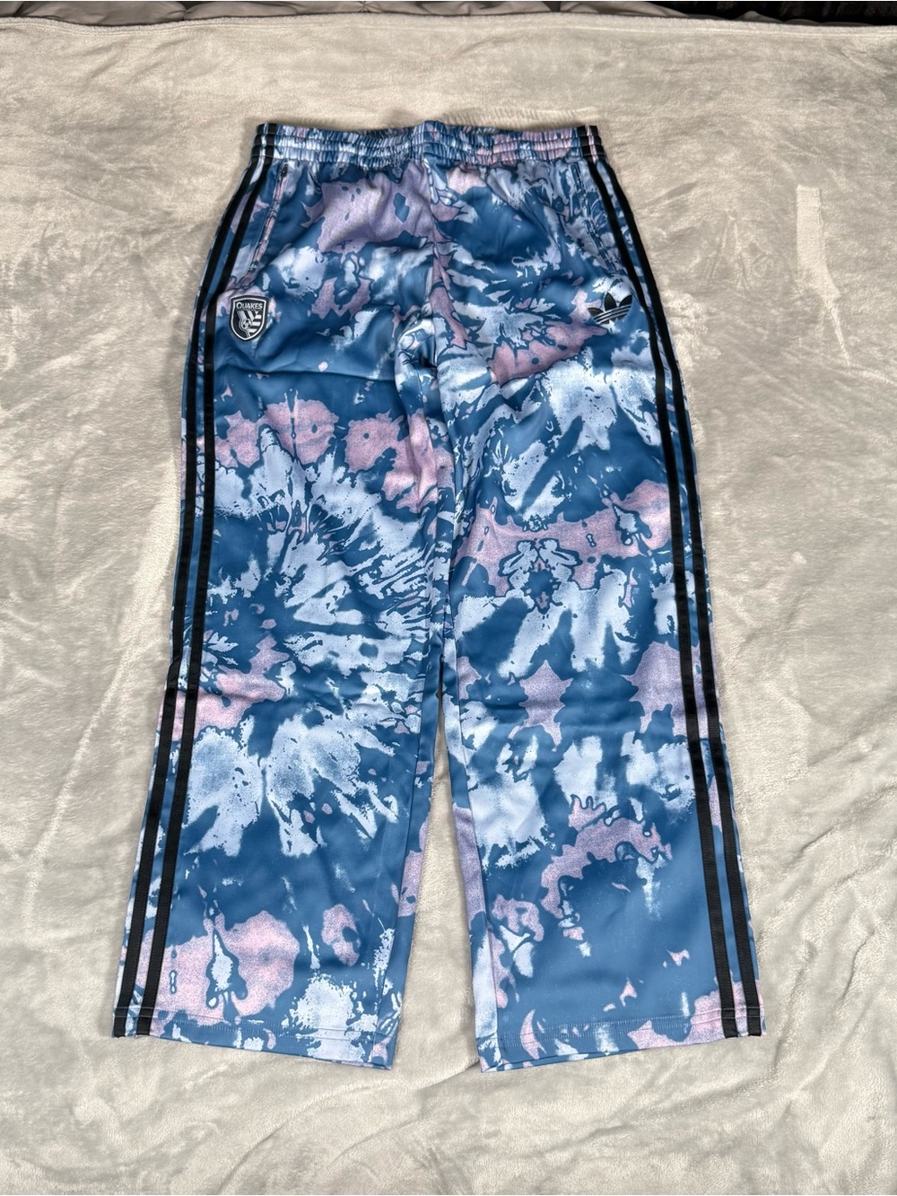 Adidas San Jose Earthquakes MLS Adidas Pants Mens L 30” Grateful Dead Tie Dye